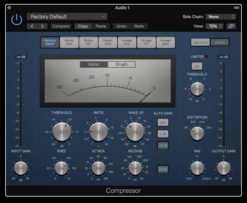 Digital Compressor This is the default compressor type. It will do everything you need! If you re not 100% confident with compression yet, ignore the other models for now.