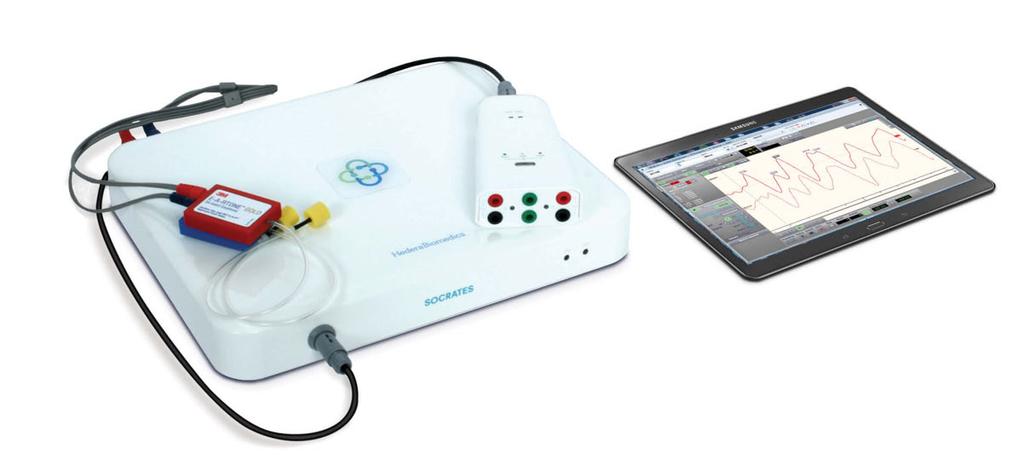 SOCRATES A complete clinical system to record auditory evoked potentials SOCRATES is a PC-based professional medical device which can detect auditory evoked potentials by using two independent