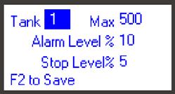 5.5 Waste Tank Level Alerts This menu displays item displays the level of the waste tank. The system will warn you when the waste tank is full.