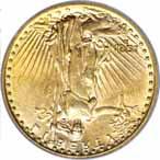 One of the rarest dates in the series and particularly rare in high grade. One of the 2 known MS-66 coins sold in auction for over a million dollars back in 2005!