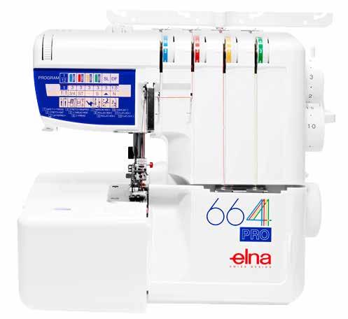 SUSTAINABLE SEWING BY ELNA With an etend overlock and coverlock machine, you chose elna s high quality standards and excellent after-sale service.