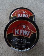 Some Black Kiwi Polish: This is another mandatory item. This is the polish you will find yourself using the most.