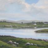 Painting, 20x12 in 2011 roundstone