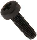 a.: 9/16" 150075 Black E-Coat (168 Hours Salt Spray) #14 x 3/4" Slotted Hex Washer Head Hex: 3/8" Washer Head O.D.