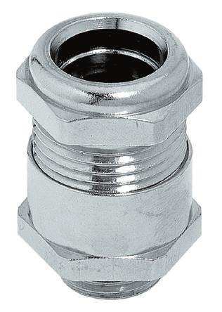 Components FKM up to +00 C Nickel-plated brass Sealing cone: FKM O-ring: