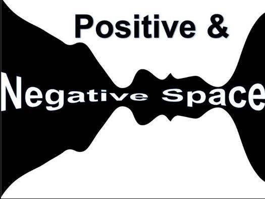positive/negative shape.