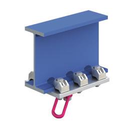 Type SC Type SC Shackle Clamp with 4 Bolts Loading: Various sizes available up to 6t (60kN) SWL Directions: vertical lift Angle: ± 10º Type LP4 Type LP4 Lifting Point with 4 Bolts Loading: Various