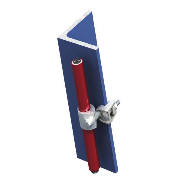 Type F3 / Type F3-BICC Support Fixings 4 Type F3 Malleable iron, hot dip galvanised Nut Single Leg Bolt Double Leg T V R S W X V A two part flange clamp with a large clamping range.