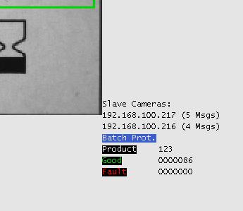 Master-IP: The Master IP is the IP address of the Master Camera. It has to be entered once, so that the Slave Camera can connect to the right camera when entering Production Mode.