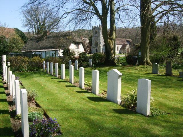 hand side) Grave Plot # 5 of Codford War Graves