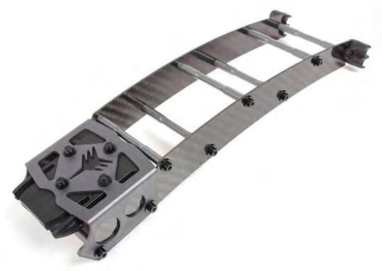1 Begin by fixing your Outer Housing Spacers to your Landing Gear Plates using