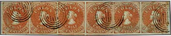 62 228 Corinphila Auction 26 November 2018 5103 5103 5 c. red-brown on blued, wmk. pos. 2, a fine unused example of good colour, large even margins all round, fresh and fine, without gum.
