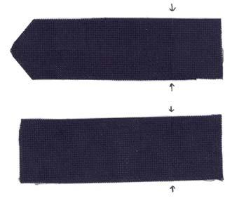 Page 29 Watch Band Stitch-Out Instructions Fabric & Thread Needed Fabric Type Choose medium weight dark color fabric. Lightweight fabric results in a band that does not hold its shape.