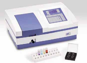 Ultraviolet and visible range spectrophotometers UV-2005 and UV-3100 AUTOMATIC WALVELENGTH POSITIONING AND BLANK SETTING UV-2005 Part no.