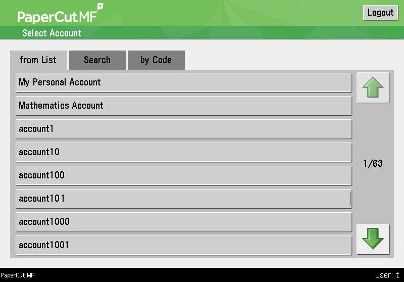 6. Select the Transaction History tab and verify that the cost of the photocopying was deducted from the user s account. 5.