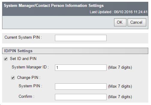 3.1.1 System Manager ID/PIN The PaperCut application uses ID/PIN System Manager authentication for compatibility with all the supported Canon devices.