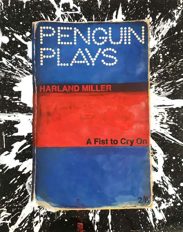 Harland Miller A Fist to Cry on 64,995 2011 Oil and pencil
