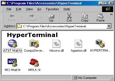 3) For Configuring Using HyperTerminal: Note: Not all Windows PC s have HyperTerminal pre-installed.