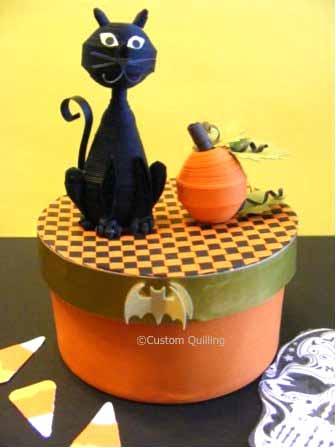 Page 4 con t from pg3 Trinket Box This little box was inspired by a Halloween Limoges ceramic one that I