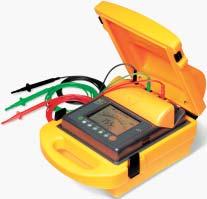1550B MegOhmMeter Digital insulation testing up to 5000 Volts The Fluke 1550B is a digital insulation tester capable of testing switchgear, motors, generators and cables at up to 5000 V DC.