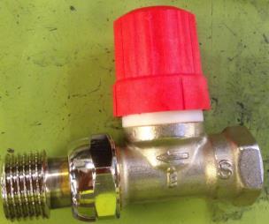 Press plastic cap (Part 3) onto valve on final