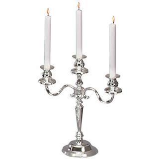 Candelabras 24 tall Silver Plated w/led