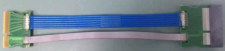 Cable Assembly Overview The 1.00 mm (.0394") PCIEC Cable Assembly is constructed using Samtec 30 AWG, 100 Ω Twinax Ribbon Cable.