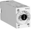eferences, dimensions Zelio ime - iming relays Miniaure plug-in relays, relay oupu elay oupu, 2 and /O conacs b Miniaure and plug-in (2 x 27 mm) b Funcion A : on-delay b 7 iming ranges: 0.