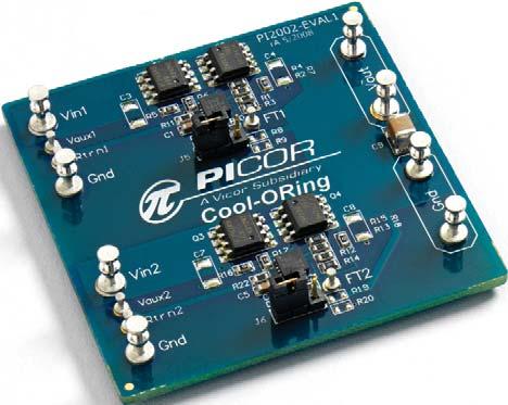 PI00-EVAL Cool-ORing Series PI00-EVAL Active ORing With Load Disconnect Evaluation Board User Guide Contents Introduction.............................. Page Cool-ORing Series PI00 Product Description.