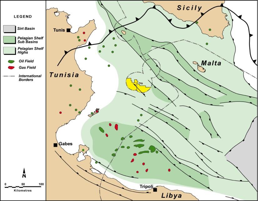 Lampedusa unexplored since 1980 s Key has mapped original seismic data