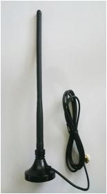 >4G/3G Magnetic Base Antenna< 4G/3G Magnetic Base Antenna 698 960 MHz / 1710 2600 MHz 3m RG174 Cable with FME F or SMA M Connector Budget magnetic mount whip antenna for 3G and 4G cellular