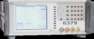 1 Component Tester Impedance Analyzer 6377/6378/6379 RS232 GPIB Option Handler Option Key Feature Basic accuracy up to 0.