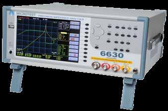 1 Component Tester Precision Impedance Analyzer NEW 6630 RS232 Remote GPIB Option Key Feature Basic accuracy up to ±0.