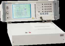 3 Transformer Tester Transformer Tester 5435/5436/5437/5438 RS232 Handler Option USB Option Key Feature Basic Accuracy up to 0.