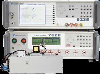 3 Transformer Tester 2-in-1 Transformer Tester 6235+7620 RS232 Remote Key Feature 6235 Basic precision up to 0.