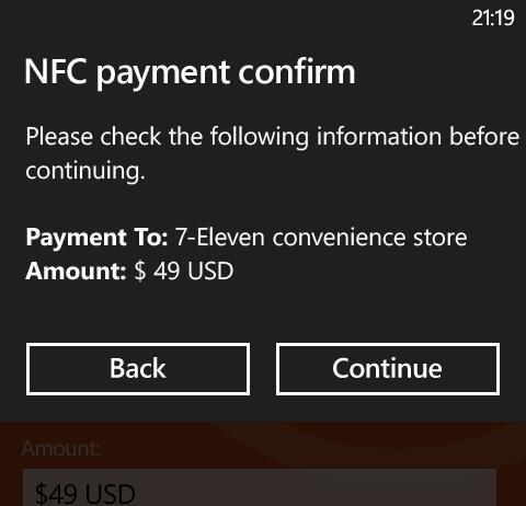 Application of NFC NFC and Mobile Payment A customer makes his payment through mobile phone using NFC NFC phone will