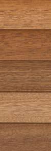 African mahogany wood adds an