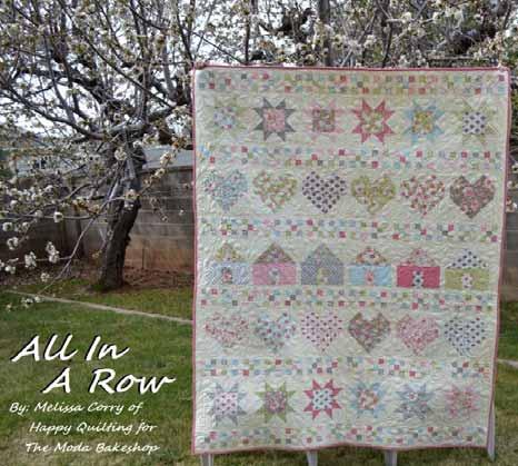 first line with Moda!!! I knew it was exactly perfect for a special quilt I had in mind for a very special person on a very special occasion. And I am super excited to be sharing that quilt with you.