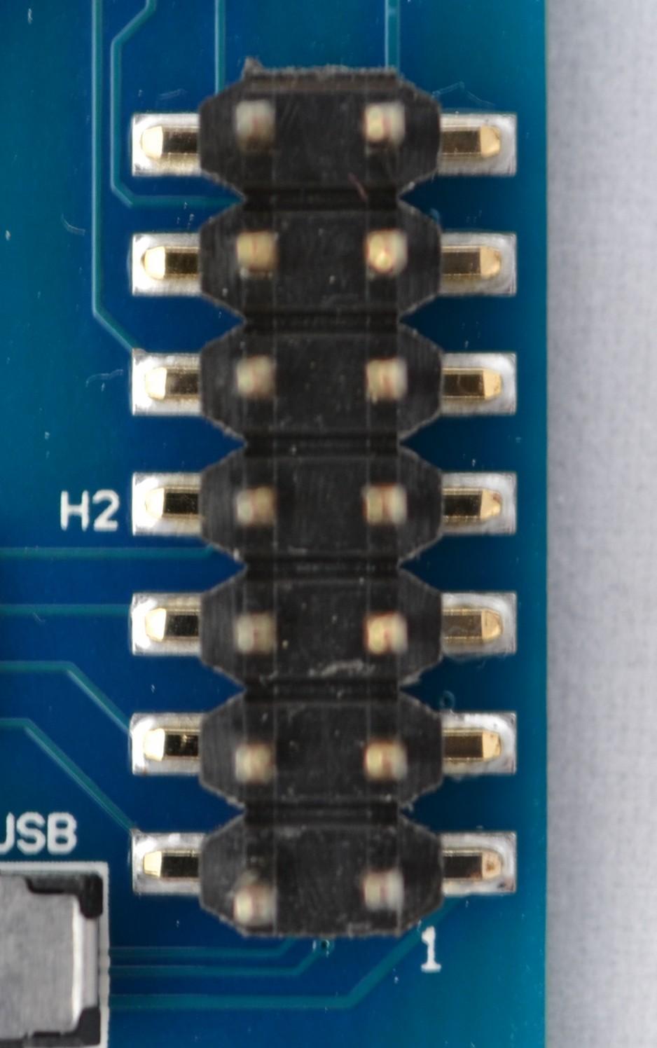 Page of Version. 7//6 on the 7x.5mm header, see Illustration 6. Two of these pins (GPIO & ) are also connected to LEDs on the development board.
