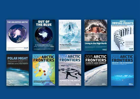 ARCTIC FRONTIERS TOPICS 2007: Responsibility for the Arctic 2008: Challenges for oil and gas development in the North 2009: Major driving forces behind the political interest in the Arctic 2010 :