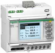 Combined with current transformers and voltage transformers, these meters can monitor 2-, 3- and 4-wire systems. The graphic display has intuitive navigation to easily access important parameters.