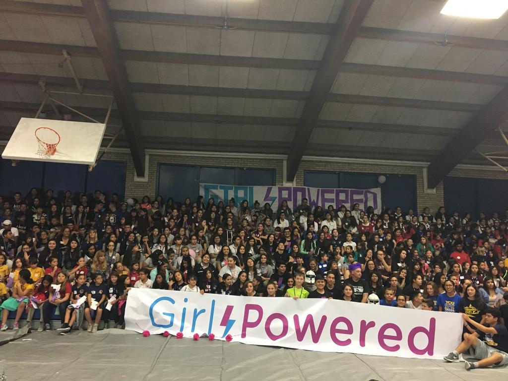 The next year, 2016 Starstruck, we hosted the largest Girl Powered event in the world.