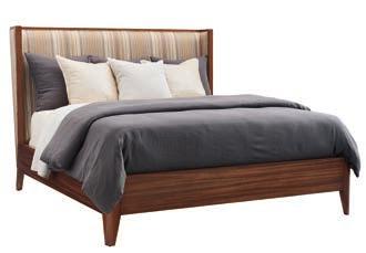 BEDROOM DINING ROOM 734-133C Mirah Upholstered Panel Bed 5/0 Queen 64.5W x 94.5L x 60H in.