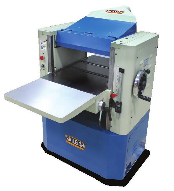 Planer IP-2008-HD Digital readout Easy access to cutter head 30 The IP-2008-HD from Baileigh Industrial is an industrial grade planer that has all the right features that you are looking for.