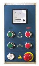 Open End Belt Sander OBS-1548 Control panel