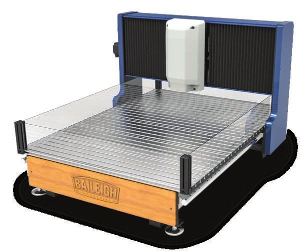 Desktop CNC Router DWR-2720 Hand held controller Easy to use software Rear view 110V Spindle Motor 150W DC Length 30.71" Width 39.37" Height 21.46" Weight (lbs.) 150 Actual Working Area 19.69" x 27.