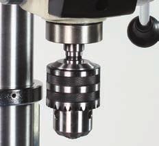 Drill Press DP-2012F-HD Drill chuck included Easy to read depth gauge Extra long pull