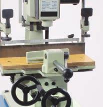 The MC-1000 free standing mortising machine is a perfect choice for woodworking shops or educational facilities.
