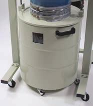 Unlike other dust collection systems the DC-1450C is equipped with a 1 micron canister filter that
