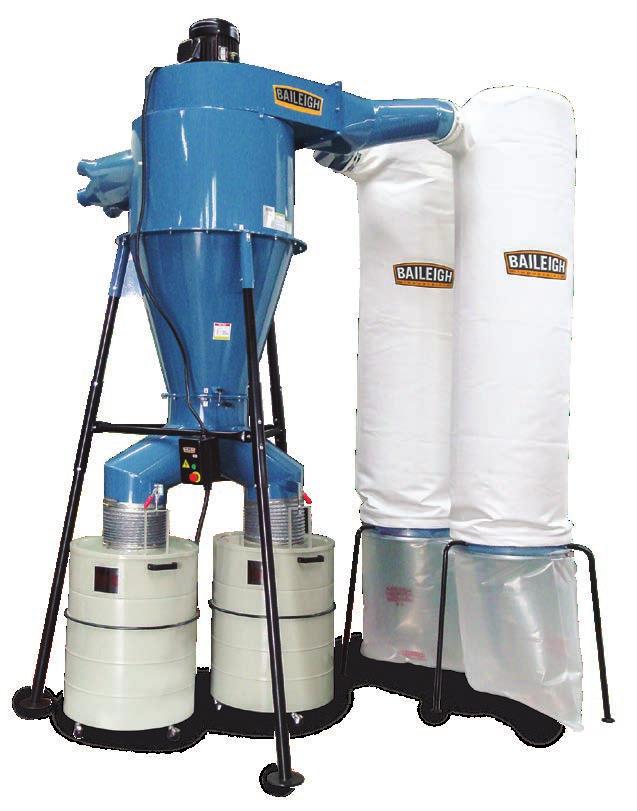 Dust Collector DC-6000C PE bag holder Removable inner frame Quick